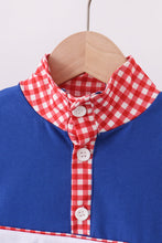 Load image into Gallery viewer, Blue character pull over top
