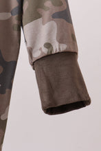 Load image into Gallery viewer, Camouflage bamboo zipper romper
