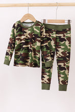Load image into Gallery viewer, Classic Camo bamboo pajama pants set
