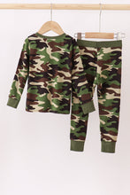 Load image into Gallery viewer, Classic Camo bamboo pajama pants set
