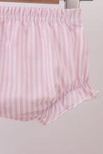 Load image into Gallery viewer, Pink christmas tree embroidery bloomer set
