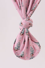 Load image into Gallery viewer, Pink christmas tree bamboo gown
