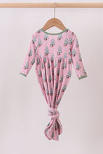 Load image into Gallery viewer, Pink christmas tree bamboo gown
