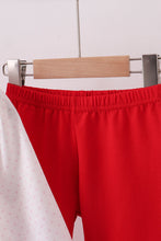 Load image into Gallery viewer, White puppy embroidery ruffle pants set
