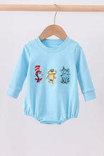 Load image into Gallery viewer, Blue character embroidery bubble
