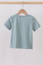 Load image into Gallery viewer, Blue bunny embroidery top
