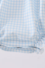 Load image into Gallery viewer, Blue golf cart smocked bubble
