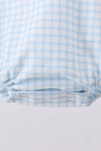 Load image into Gallery viewer, Blue golf cart smocked bubble
