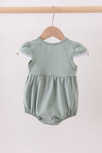 Load image into Gallery viewer, Sage bunny embroidery bubble
