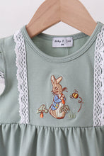 Load image into Gallery viewer, Sage bunny embroidery bubble
