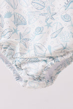 Load image into Gallery viewer, Sea shell  bow swimsuit
