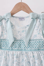 Load image into Gallery viewer, Sea shell  ruffle shorts set
