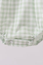 Load image into Gallery viewer, Bunny embroidery gingham bubble
