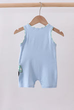 Load image into Gallery viewer, Blue engineering vehicle applique jonjon
