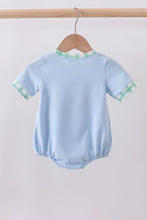 Load image into Gallery viewer, Blue engineering vehicle applique bubble
