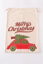 Load image into Gallery viewer, Canvas christmas gift bag
