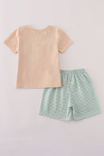 Load image into Gallery viewer, Beige french knot shorts set
