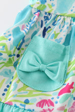Load image into Gallery viewer, Tropical breeze print dress
