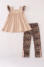 Load image into Gallery viewer, Camouflage hound embroidery pants set

