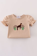Load image into Gallery viewer, Camouflage hound embroidery ruffle bubble
