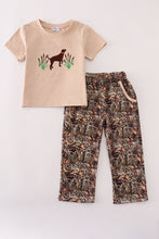 Load image into Gallery viewer, Camouflage hound embroidery pants set
