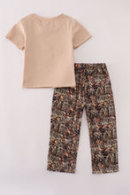 Load image into Gallery viewer, Camouflage hound embroidery pants set

