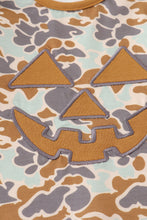Load image into Gallery viewer, Halloween camouflage applique pants set
