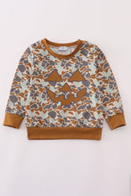 Load image into Gallery viewer, Halloween camouflage applique boy top
