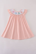 Load image into Gallery viewer, Pink embroidery dress

