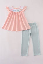 Load image into Gallery viewer, Pink embroidery pants set
