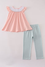 Load image into Gallery viewer, Pink embroidery pants set

