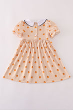 Load image into Gallery viewer, Khaki embroidery smocked dress
