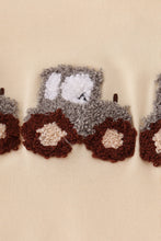 Load image into Gallery viewer, Yellow tractor french knot pants set
