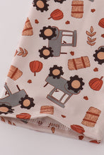Load image into Gallery viewer, Yellow tractor french knot pants set
