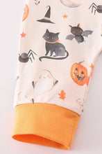 Load image into Gallery viewer, Halloween zip girl romper
