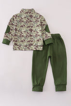 Load image into Gallery viewer, Camouflage print pants set
