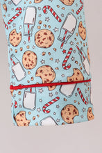 Load image into Gallery viewer, Santa claus cookie print pajams set
