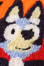 Load image into Gallery viewer, Orange halloween character french knot romper
