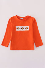 Load image into Gallery viewer, Orange turkey embroidery top
