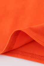 Load image into Gallery viewer, Orange turkey embroidery top

