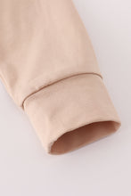 Load image into Gallery viewer, Beige turkey french knot top

