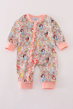 Load image into Gallery viewer, Princess floral print romper
