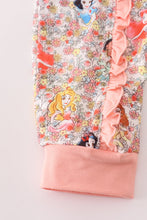 Load image into Gallery viewer, Princess floral print romper
