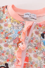 Load image into Gallery viewer, Princess floral print romper
