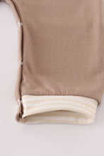 Load image into Gallery viewer, Khaki vehicle applique romper
