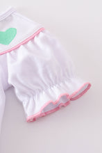 Load image into Gallery viewer, Valentine&#39;s day heart embroidery girl bubble
