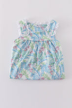 Load image into Gallery viewer, Tropical rainforest plant print dress
