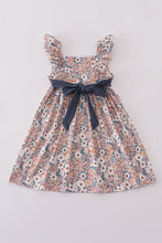 Load image into Gallery viewer, Easter blessings he is risen embroidery girl dress
