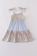 Load image into Gallery viewer, Pastel wildflowers print mom&amp;me tiered dress
