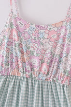 Load image into Gallery viewer, Garden gingham mom&amp;me tiered dress
